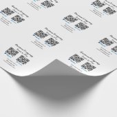 Scannen Sie zu zahlen q oder Code Paypal venmo Füg Geschenkpapier (Ecke)