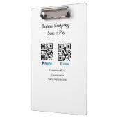 Scannen Sie zu zahlen q oder Code Paypal venmo Füg Klemmbrett (Links)