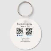 Scannen Sie zu zahlen q oder Code Paypal venmo Füg Schlüsselanhänger (Vorderseite)