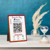 Scannen zur Bezahlung des Geschäftsschreibers | Pa Fotoplatte (Seite)