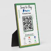 Scannen zur Bezahlung des Geschäftsschreibers | Pa Fotoplatte (Seite)