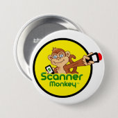Scanner-Affe-Button Button (Vorne & Hinten)