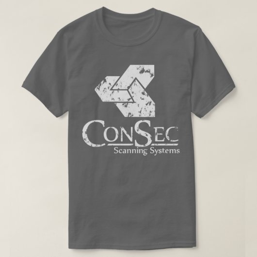 Scanner Consec-Scanning-Systeme T-Shirt (Design vorne)