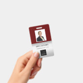 Scanner für den Namen des Mitarbeiterbarcodes Grau Ausweis (Handheld)