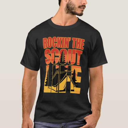 Scanner-Leader-Camping 2 T-Shirt (Vorderseite)