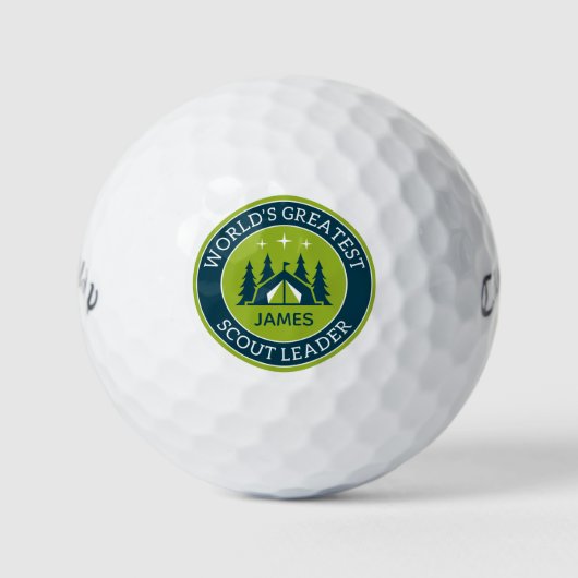 Scanner Leader Personalisiert Golfball (Vorderseite)
