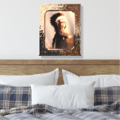 Scanner-Leinwand Leinwanddruck (Insitu (Schlafzimmer))