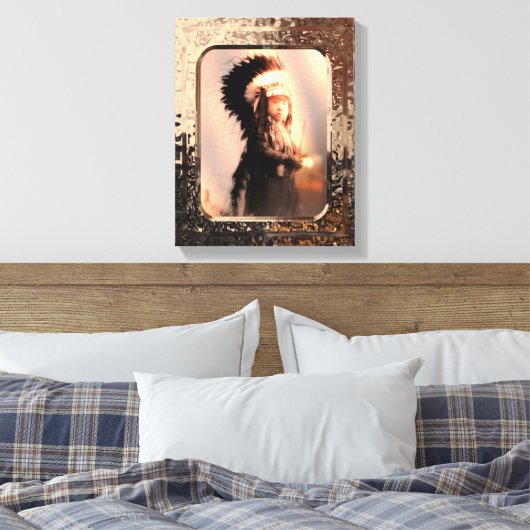 Scanner-Leinwand Leinwanddruck (Insitu (Schlafzimmer))