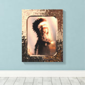 Scanner-Leinwand Leinwanddruck (Insitu (Holzboden))