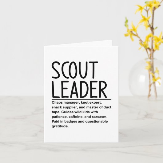 Scanner-Leiter Karte (Gelbe Blume)