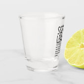 Scanner-Leiter Schnapsglas (Links)