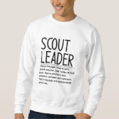 Scanner-Leiter Sweatshirt (Vorderseite)