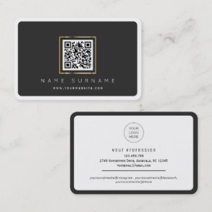 Scanner-QR-Code beruflich oder für Privatkunden Visitenkarte