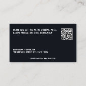 Scannertechnik Visitenkarte (Rückseite)