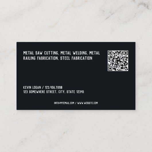 Scannertechnik Visitenkarte (Rückseite)