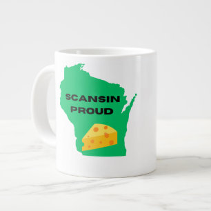 Scansin (Wisconsin) Stolz! Jumbo-Tasse