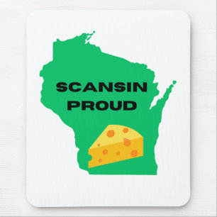 Scansin (Wisconsin) stolz! Mousepad