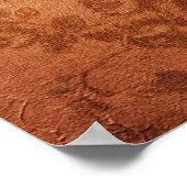 Scapbooking mit Texturhintergrund Poster (Ecke)