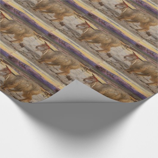 Scapegoat-Packpapier der Jagd Geschenkpapier (Ecke)