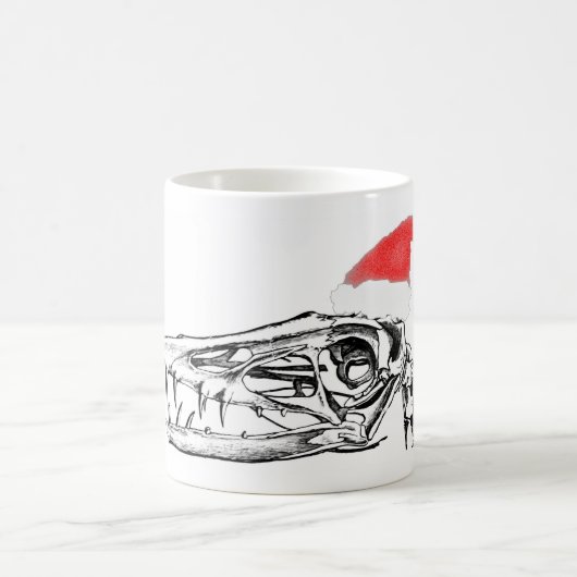 Scaphongnathus (Dinosaurier, Pterosaurier) Schädel Kaffeetasse (Mittel)