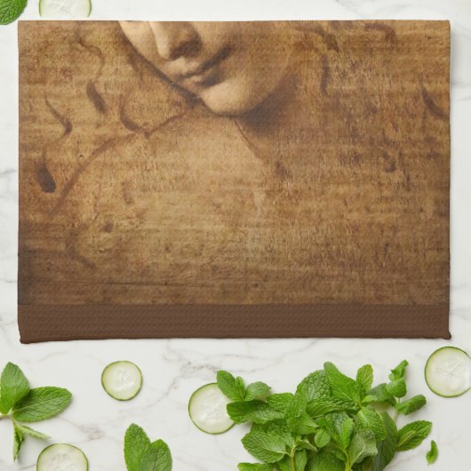 Scapigliata, Leiter einer Frau Geschirrtuch (Gefaltet)