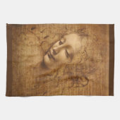 Scapigliata, Leiter einer Frau Geschirrtuch (Horizontal)