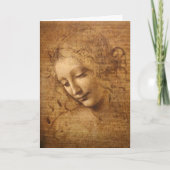 Scapigliata, Leiter einer Frau Karte (Vorderseite)