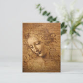 Scapigliata, Leiter einer Frau Postkarte (Stehend Vorderseite)