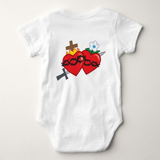 Scapular Säugling Strampler (Exclusiv!) (Rückseite)