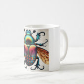 scarab beetle 101024IREF205 - Watercolor Kaffeetasse (VorderseiteRechts)