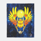 Scarab Fleecedecke (Vorderseite)