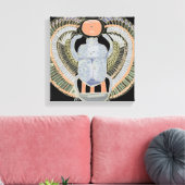 Scarab-Käfer Leinwanddruck (Insitu (Wohnzimmer))