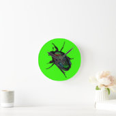 Scarab Käfer Runde Wanduhr (Zuhause)