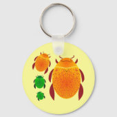 Scarab Käfer Schlüsselanhänger (Vorderseite)