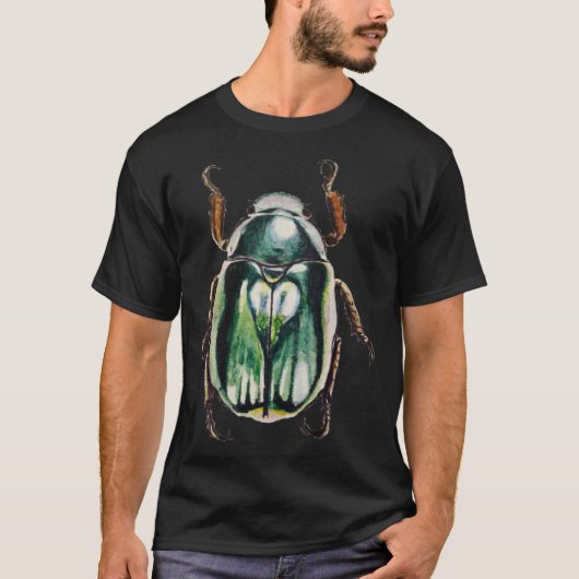 Scarab Käfer T-Shirt (Vorderseite)