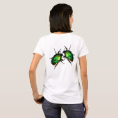 Scarab Käfer T-Shirt (Schwarz voll)