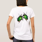 Scarab Käfer T-Shirt (Rückseite)