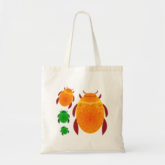 Scarab Käfer Tragetasche (Vorne)