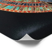 Scarab-Küste, aus dem Grab von Tutankhamun Poster (Ecke)