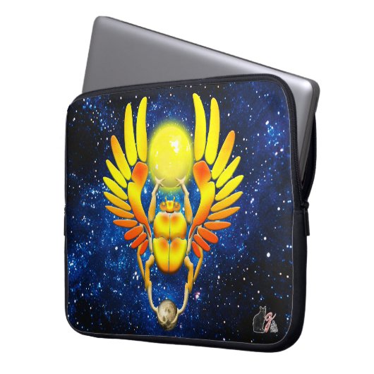 Scarab Laptopschutzhülle (Vorderseite Links)