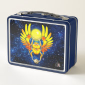 Scarab Metal Lunchbox (Rückseite)
