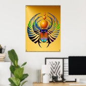Scarab Poster (Heimbüro)