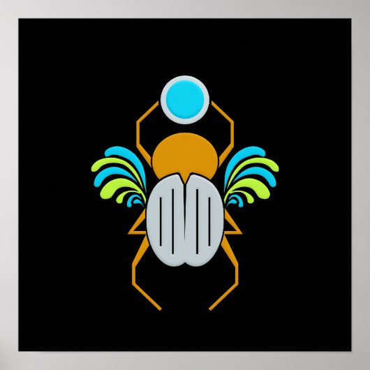 SCARAB-Poster - anpassen Poster (Vorne)