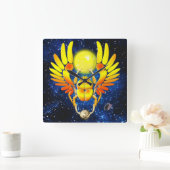 Scarab Quadratische Wanduhr (Zuhause)