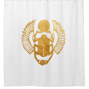 Scarabäus Ägypten. Ägypter Winged Scarabäus-K Duschvorhang