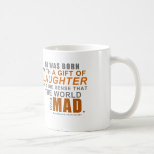 Scaramouche - Klassiker-erste Linie Zitate Kaffeetasse