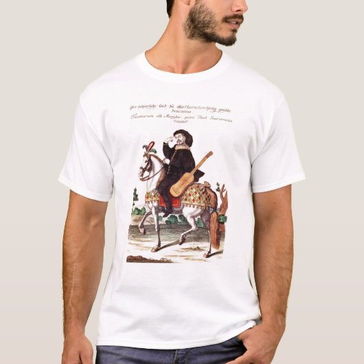 Scaramouche zu Pferd T-Shirt (Vorderseite)