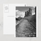 Scarboro Schloss Postkarte (Vorne/Hinten)