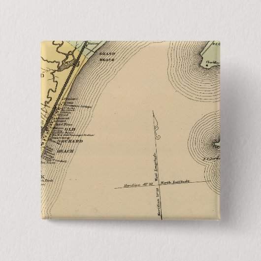 Scarborough, Alter Orchard, Saco, Biddeford Button (Vorderseite)