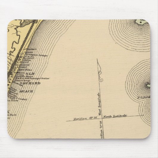 Scarborough, Alter Orchard, Saco, Biddeford Mousepad (Vorne)